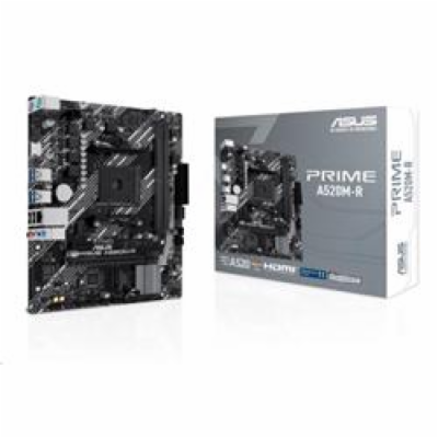 ASUS MB Sc AM4 PRIME A520M-R, AMD A520, 2xDDR4, 1xHDMI, mATX