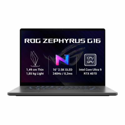 ASUS NTB ROG Zephyrus G16 (GU605MI-NEBULA044W), Ultra 9 1...