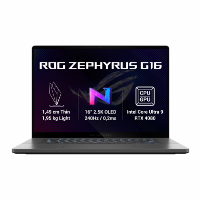 ASUS ROG Zephyrus G16 (GU605MZ-NEBULA026W) šedý