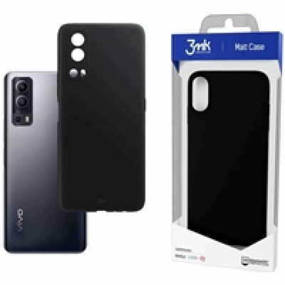 3mk ochranný kryt Matt Case pro Vivo Y52 5G, černá