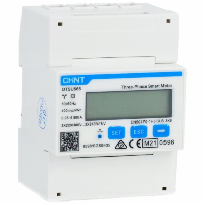 Chint Smartmeter DTSU666 / Třifázový / pro měníče Solax