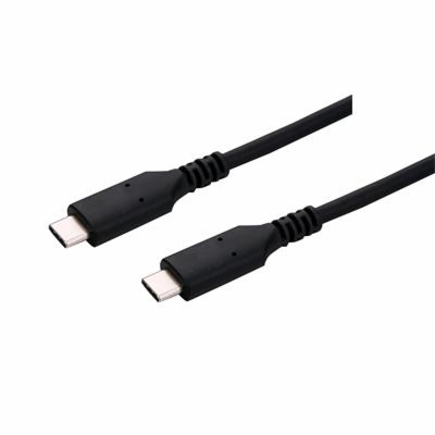 C-TECH kabel USB 4.0, Type-C (CM/CM), PD 100W, 40Gbps, 1m...