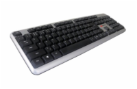 C-TECH klávesnice KB-102 USB slim - stříbrná Cenově dostupná klávesnice C-TECH KB-102M poskytuje vynikající poměr ceny a výkonu, díky čemuž je skvělou volbou pro domácnosti i kanceláře.