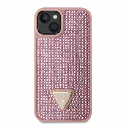 Guess Rhinestones Triangle Metal Logo Kryt pro iPhone 14 ...