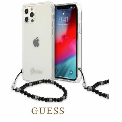 Guess iPhone 12/12 Pro Guess prémiový ochranný kryt telef...