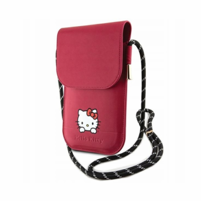 Hello Kitty Leather Daydreaming Phone Bag Pink Objevte ko...