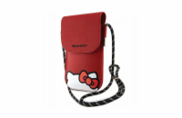 Hello Kitty Leather Hiding Kitty Phone Bag Red Dosáhněte mimořádné rovnováhy mezi stylem a praktičností přijetím jedinečného designu kabelky Leather Hiding Kitty Cord.