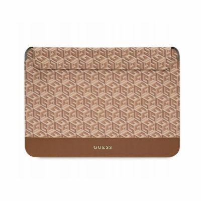 Guess PU G Cube Computer Sleeve 16" Brown Výjimečně stylo...