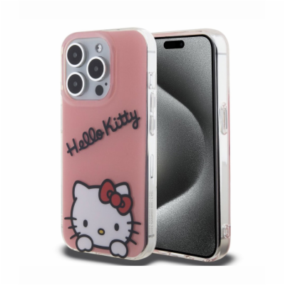 Hello Kitty IML Daydreaming Logo Zadní Kryt pro iPhone 15...