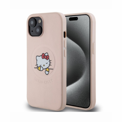 Hello Kitty PU Kitty Asleep Logo MagSafe Zadní Kryt pro i...