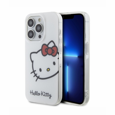 Hello Kitty IML Head Logo Zadní Kryt pro iPhone 13 Pro, b...