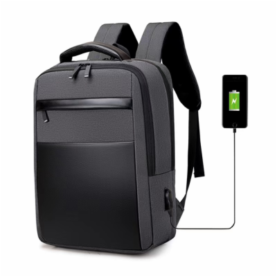 DeTech Batoh pro notebook Power Backpack BP-12, 15.6", še...