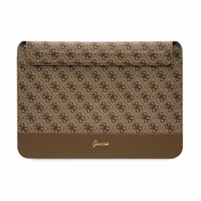 Guess 4G Pouzdro Brown pro 14" Notebook Elegantní pouzdro...