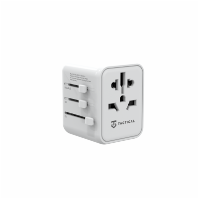 Tactical PTP Travel Adapter White Tactical PTP Adapter, v...