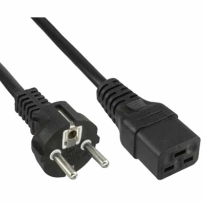 PremiumCord Kabel síťový 230V 16A 3m IEC 320 C19 konektor...