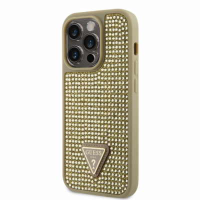 Guess Rhinestones Triangle Metal Logo Kryt pro iPhone 14 ...