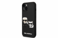 Karl Lagerfeld and Choupette 3D Kryt pro iPhone 14 Plus Black Noste své zařízení v moderním originálním Guess designovaném příslušenství, z vysoce kvalitních materiálů