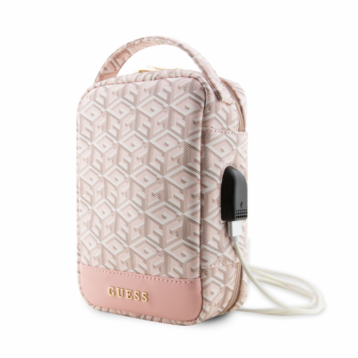 Guess PU G Cube Travel Universal Bag Pink Guess Travel Un...