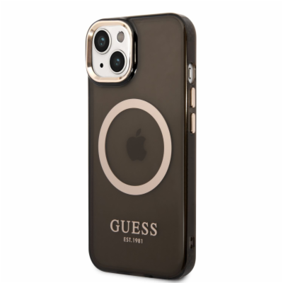 Guess Translucent MagSafe Zadní Kryt pro iPhone 14 Black ...