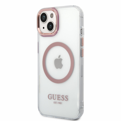 Guess Transparent MagSafe Zadní Kryt pro iPhone 14 Plus P...