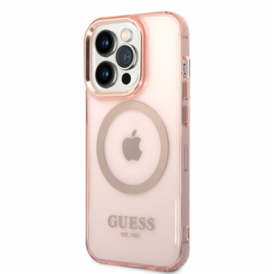 Guess Translucent MagSafe Zadní Kryt pro iPhone 14 Pro Ma...