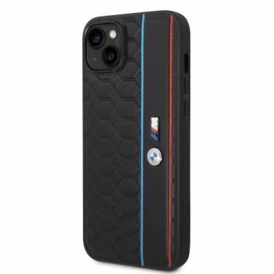 BMW M Hexagonal Pattern Zadní Kryt pro iPhone 14 Plus Bla...