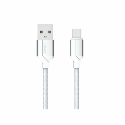 LDNIO datový kabel USB-C - 1m - bílý Datový kabel výborně...