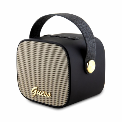 Guess Mini Bluetooth Speaker PU 4G Strap, černá Představu...