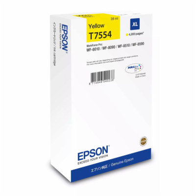 Epson Ink cartridge Yellow DURABrite Pro, size XL