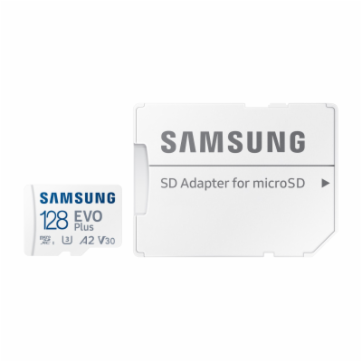 Samsung micro SDXC karta 128GB EVO Plus + SD adaptér