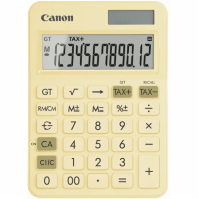 Canon Kalkulacka LS-125KB PYL - Pastelově žlutá