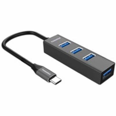 PremiumCord 5G SuperSpeed USB Hub Type C na 4x USB 3.2 Gen 1