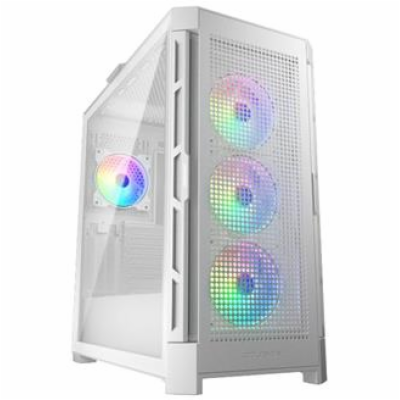 COUGAR PC skříň DUOFACE Pro RGB White Mid Tower TG & Airf...