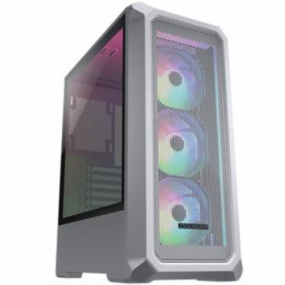 COUGAR PC skříň ARCHON 2 Mesh RGB White Mid Tower Mesh Fr...