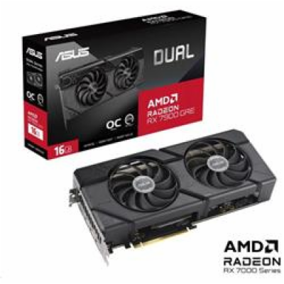 ASUS VGA AMD Radeon RX 7900 GRE DUAL OC 16G, 16G GDDR6, 3...