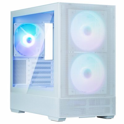 Zalman skříň P30 AIR White / miniT / 3x140mm fan ARGB / U...