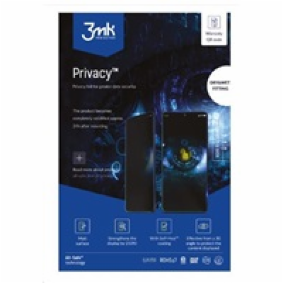 3mk All-Safe - AIO fólie Privacy Phone Dry & Wet Fitting,...