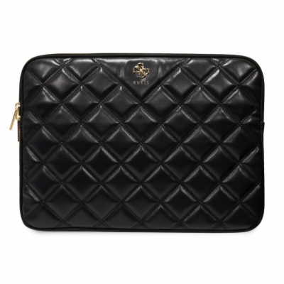 Guess PU Quilted 4G Metal Logo Obal na Notebook 13/14" Bl...