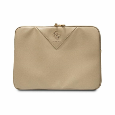 Guess Triangle 4G Computer Sleeve 14" Gold Elegantní ochr...