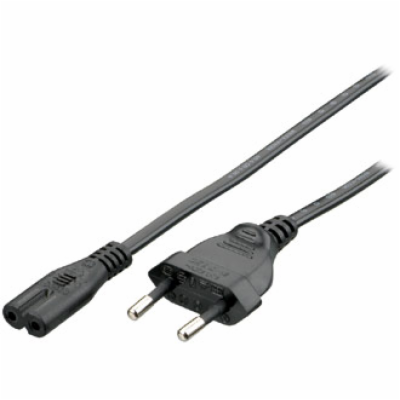 equip napajecí kabel pro notebooky, euro, černý 1,8m