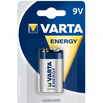 Baterie VARTA LONGLIFE EXTRA 9V 1ks - 4122 alkalická