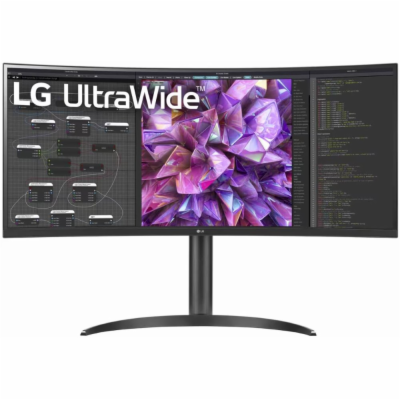 LG 34WQ75C-B 34"W IPS LED 3440x1440 5M:1 5ms 300cd DP 2xH...