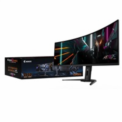 GIGABYTE LCD - 49" Gaming monitor AORUS CO49DQ, OLED, 512...