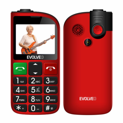 EVOLVEO EasyPhone FL, mobilní telefon pro seniory s nabíj...