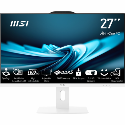 MSI PRO/AP272P 14M-641EU/27"/FHD/i3-14100/8GB/256GB SSD/U...