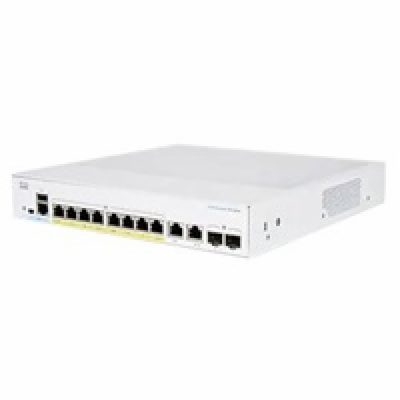 Cisco switch CBS350-8P-2G-UK (8xGbE,2xGbE/SFP combo,8xPoE...