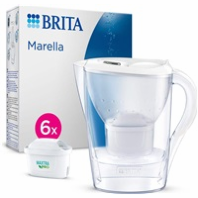 Brita Marella Cool white + 6 Maxtra Pro All-In-1 filtračn...