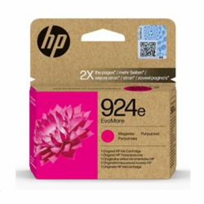 HP 924e EvoMore Magenta Original Ink Cartridge (800 pages)