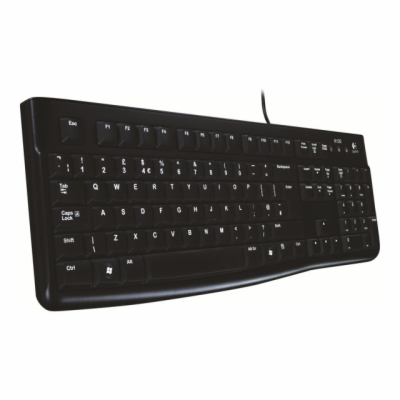 LOGITECH K120 Corded Keyboard black USB (DE)