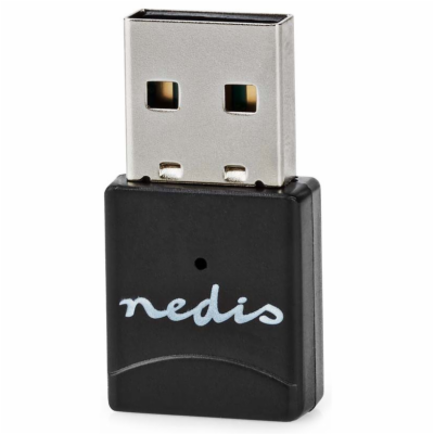 NEDIS Wi-Fi dongle/ AC600/ 2.4/5 GHz (Dual Band)/ USB 2.0...